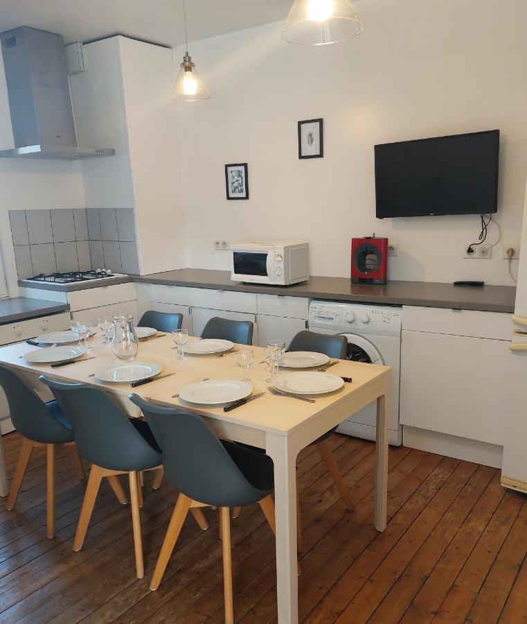 Les Belles Terrasses Dieppe ,3 Appartements , Le Vegetal De 1 A 8 Personnes , Le Tropical De 1 A 6 Personnes , Le Floral Avec Terrasse De 1 A 3 Personnes , Quartier Calme Au Stationnement Gratuit A Cote De L'Avenue Verte ภายนอก รูปภาพ