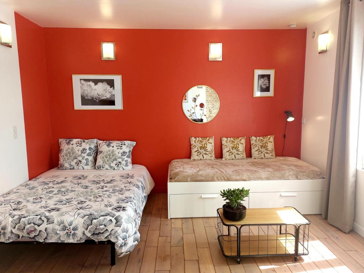 Les Belles Terrasses Dieppe ,3 Appartements , Le Vegetal De 1 A 8 Personnes , Le Tropical De 1 A 6 Personnes , Le Floral Avec Terrasse De 1 A 3 Personnes , Quartier Calme Au Stationnement Gratuit A Cote De L'Avenue Verte ภายนอก รูปภาพ