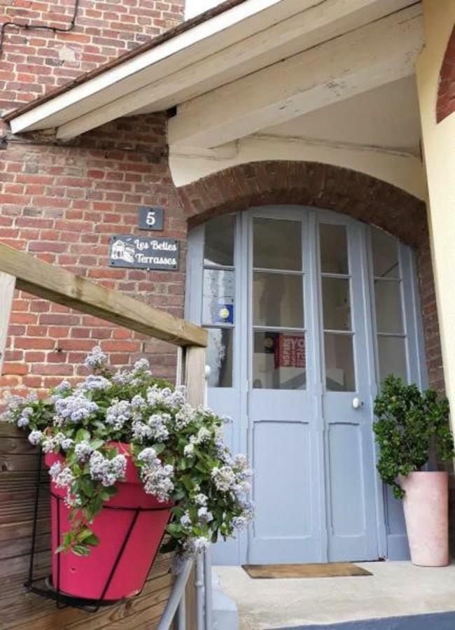 Les Belles Terrasses Dieppe ,3 Appartements , Le Vegetal De 1 A 8 Personnes , Le Tropical De 1 A 6 Personnes , Le Floral Avec Terrasse De 1 A 3 Personnes , Quartier Calme Au Stationnement Gratuit A Cote De L'Avenue Verte ภายนอก รูปภาพ